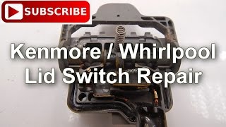 Kenmore  Whirlpool Washer Not Spinning  Repair the Broken Switch [upl. by Garretson207]