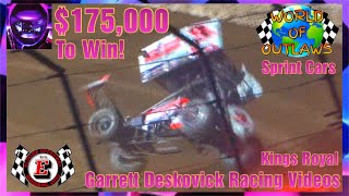 Eldora Speedway  July 15 2023 40th Kings Royal World Of Outlaws FULL RACE [upl. by Ettennyl621]