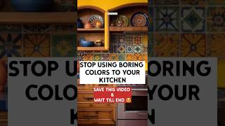 STOP Using these colors in Kitchen trending viral shortsfeed shorts [upl. by Rednasyl]