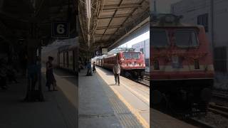 Wap4 Double decker Arriving Speed Station Skip 🔥 shorts viral trains subscribe youtube [upl. by Oretos]