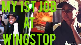 First Job  WINGSTOP  MarLynda AT WORK 2012 [upl. by Jerroll]