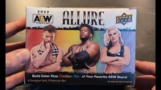 AEW Allure 2022 Blaster Box Opening [upl. by Farrow341]