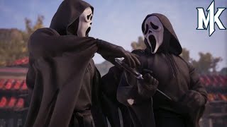 GHOSTFACE Official Gameplay Trailer Mortal Kombat 1 [upl. by Aisak]