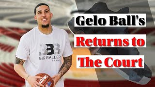 LiAngelo Ball Returns to the Basketball Court [upl. by Nesyla]