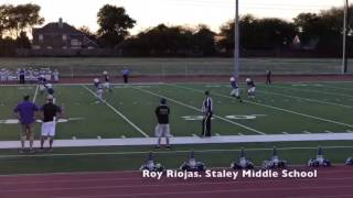 Roy Riojas 8th grade Staley middle school 2016 [upl. by Kerrin]