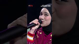 Nabilah Taqiyyah Idol x Ungu  Saat Bahagia shorts ungu nabilahtaqiyyah gtvlovemusic [upl. by Akimyt]