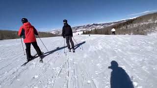 Beaver Creek Skiing  McCoy Park  Shredding The Gnar [upl. by Nolyk184]