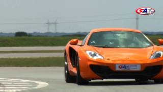 McLaren MP4 12C  road test by SAT TV Show [upl. by Able]