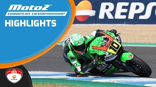 Highlights  Jerez 2018  Moto2 European Championship  FIM CEV Repsol [upl. by Chaves]