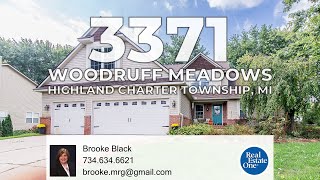 3371 Woodruff Meadows Ct Highland Charter Township MI 48357 [upl. by Twyla]