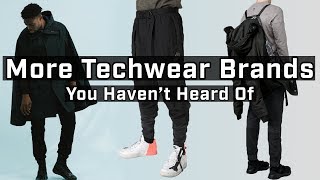 Top 5 Alternative Techwear Brands Ep 2 [upl. by Aisercal]