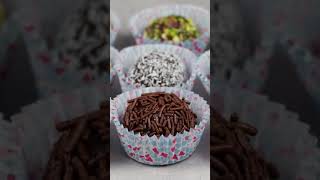 Brigadeiro Recipe  Brazilian Chocolate Truffles shorts [upl. by Dahaf]