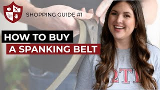 Buying a Spanking Belt A Shopping Guide for Spankos [upl. by Ofella]