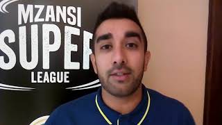 Tabraiz Shamsi Mzansi Super League draft [upl. by Ariom507]