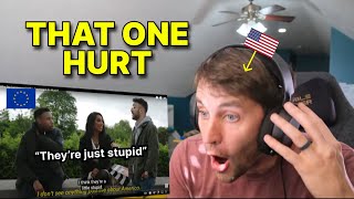 American reacts to Why Do Europeans Dislike Americans So Much [upl. by Jak769]