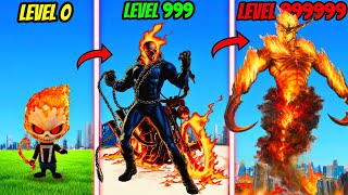 OGGY Upgrading NOOB Ghost Rider To GOD level Ghost Rider In GTA 5 [upl. by Latrina902]