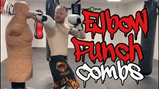 10 Punch Elbow Combos elbowcombinations [upl. by Atined807]