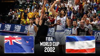 New Zealand vs Yugoslavia  SEMIFINAL  Classic Full Game  FIBA Basketball World Cup 2002 [upl. by Winfrid]