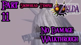 Zelda Majoras Mask 100 Walkthrough Widescreen HD Part 11  Snowhead Temple  Stray Fairies  Ghot [upl. by Htrow]