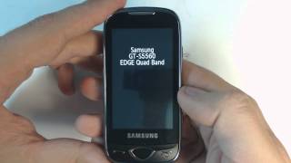 Samsung Marvel S5560 factory reset [upl. by Annekam872]