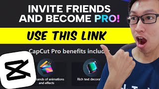 How to Get CapCut PRO for FREE 7 Days Invitation Code [upl. by Eidod]