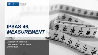 IPSAS 46 Measurement Deep Dive [upl. by Ashwin]