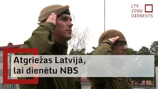 Atgriežas Latvijā lai dienētu NBS [upl. by Ingraham182]