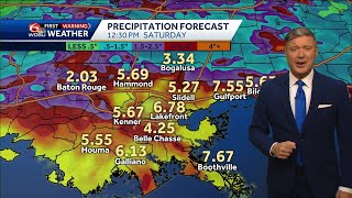 Tracking storms heavy rain flood potential and always checking the tropics [upl. by Zicarelli]