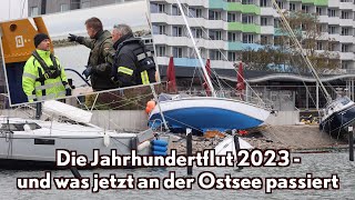 Sturmflut an der Ostsee 2023  bitteres Saisonende für alle [upl. by Roer]