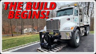 Buying A Buyers Snowdogg Bumper To Axle Snow Plow Hitch For Our Peterbilt [upl. by Eynobe245]