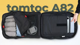 This is the Best Travel Backpack Under 80 tomtoc 40L review [upl. by Regnig195]