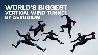 The worlds largest wind tunnel 2018 AERODIUM Peryton [upl. by Hose]