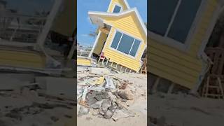 Anna Maria Island Aftermath from back to back hurricanes [upl. by Hbahsur150]