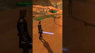 mobile game Star wars Galaxy Heroes short play through mobilegame [upl. by Adnahc474]