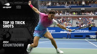 Top 10 Trick Shots of the Tournament  2024 US Open [upl. by Ebaj]