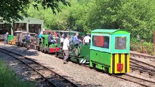 Lister Fest 2024 Apedale Railway [upl. by Ahsikram]