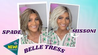 Belle Tress SPADE amp MISSONI  REVIEW amp STYLE COMPARISON  NEW WIG STYLES [upl. by Leavy]