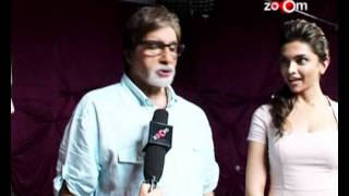 Amitabh Bachchan amp Deepika Padukone talk about Aarakshan [upl. by Ahsiekim44]