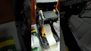 Zebra zd220 new modal printer viral shorts [upl. by Sucramel]