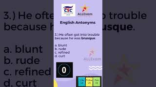 CSC Reviewer 2023 English Antonyms  lumabas to sa csc exam 😱 [upl. by Atteiram752]