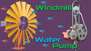 Windpump Mechanism Part 1 [upl. by Nibur271]