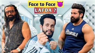 Face to face lafda  Rajveer sisodiya Vs Ajaz khan [upl. by Pembroke480]