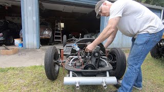 WILL IT RUN  MUSTIE1 amp the 1957 Vw Bug Engine  sitting for years  Will it start [upl. by Andeee]