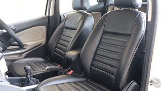 Ford EcoSport Interior Modification  EcoSport Seat Covers  Car Seat Covers Coimbatore  Tamil4U [upl. by Yras]