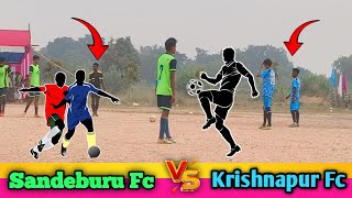 Sandeburu Fc VS Krishnapur Fc  first round match atTangrani  Krishnapur Fc [upl. by Thorfinn470]