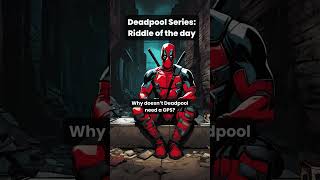 Deadpools Fun Riddle Challenge 😆 shorts [upl. by Burtis]