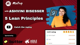 5 Lean Principles with Ashvini Bisesser [upl. by Henrik976]