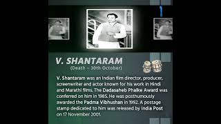 V Shantaram a legendary Indian filmmaker quotDhun aur Dharaquot [upl. by Namas354]