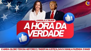 🦉CorujãoDoMuka KAMALA x TRUMP DAVI x MANI A FAZENDA e [upl. by Yrogerg]