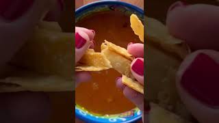 Tortilla Soup or Sopa Azteca Recipe the Taste of Happiness [upl. by Dnilasor]